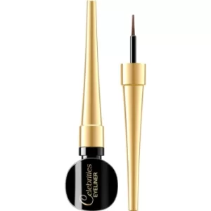 Eveline Cosmetics Celebrities Liquid Eyeliner Shade Brown 6ml