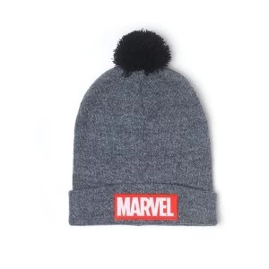 Marvel Comics - Logo Unisex One Size Beanie - Grey