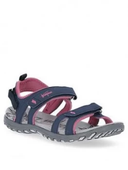 Trespass Serac Sandals - Navy/Pink