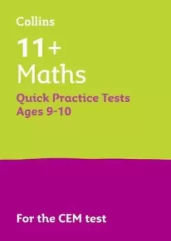 11+ maths quick practice tests Age 9-10 by Philip McMahon