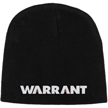 Warrant - Logo Unisex Beanie - Black