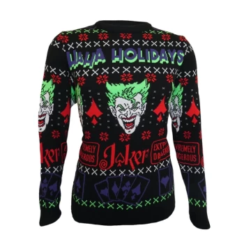 DC Joker - Haha Holiday Unisex Christmas Jumper Small