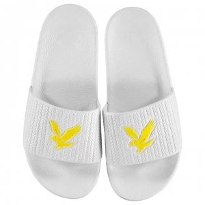 Lyle and Scott Eagle Sliders - Bright White