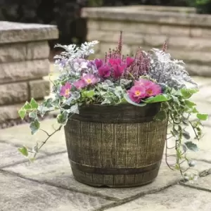 Garden Gear Whiskey Barrel Planter 30cm x 5