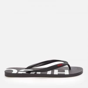 Hugo Boss Onfire Flip Flops Black Size 9-10 Men