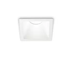 Game Square Recessed Downlight White 8.4cm 2700K