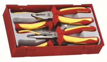 Teng Tools TTV440 1000V Insulated 4 Piece Plier Set