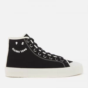 Paul Smith Mens Kibby Hi-Top Trainers - Black - UK 7