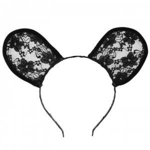 SportFX Lace Ears - Black Mouse