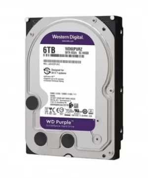 Western Digital 6TB WD Purple Surveillance Hard Disk Drive WD60PURZ