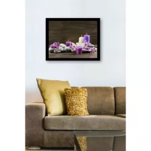 SC0856 Multicolor Decorative Framed MDF Painting