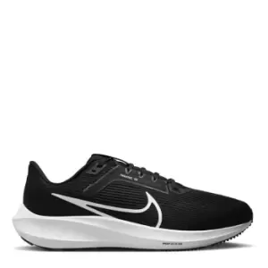 Nike Air Zoom Pegasus 40 Wide Fit Running Trainers Mens - Black