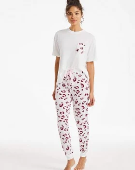 Boux Avenue Leopard T and Leggings Set