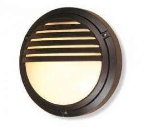 1 Light Outdoor Wall Light - 100W Black IP54, E27