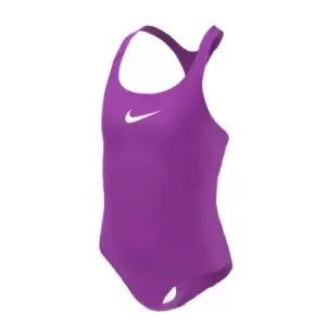 Nike Swoosh Swimsuit Junior Girls - Purple