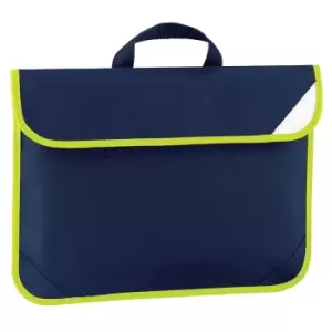 Quadra Enhanced-Vis Book Bag - 4 Litres (One Size) (French Navy)