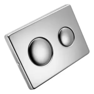 Flush Plate Stainless Steel with logo - 756333