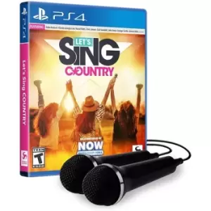 Lets Sing Country PS4 Game