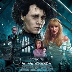 Waxwork Edward Scissorhands (30th Anniversary Deluxe Original Motion Picture Soundtrack) LP Blue