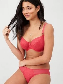 Cleo by Panache Lana Balconnet Bra - Raspberry, Raspberry, Size 34G, Women