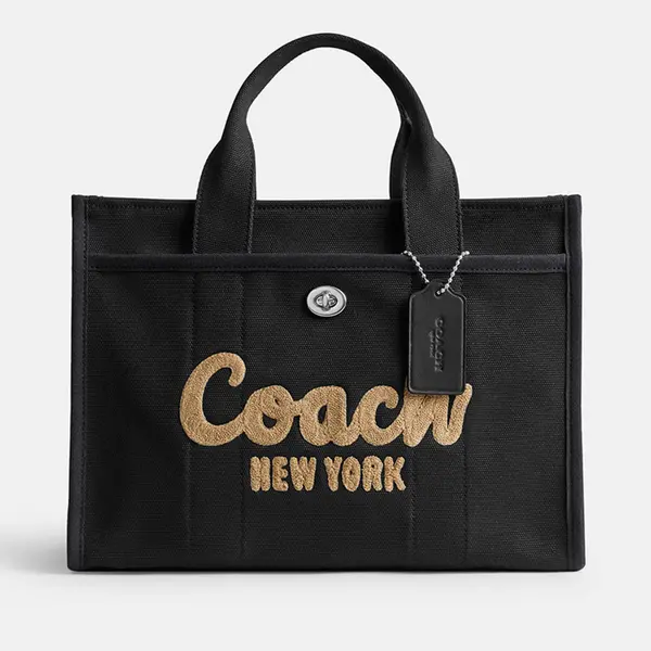 Coach Cargo Cotton Canvas Tote Bag