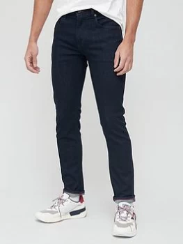 Tommy Hilfiger Bleecker Power Stretch Slim Fit Jeans - Indigo, Rinse Wash, Size 32, Length Regular, Men