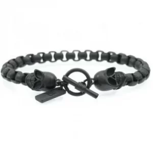 Mens Icon Brand Base metal Tokens Bracelet