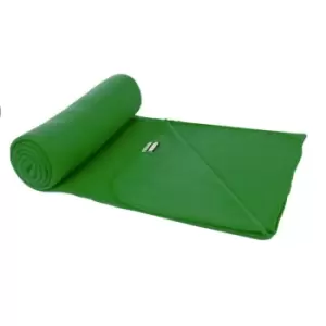 Bullet Willow Polar Fleece Blanket (One Size) (Green)