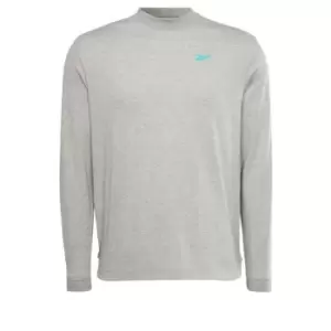 Reebok MYT Long-Sleeve Top Graphic T-Long-Sleeve Top - Grey