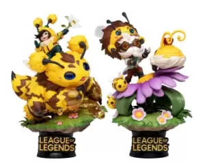 League of Legends D-Stage PVC Diorama Set Beemo & BZZZiggs 15 cm