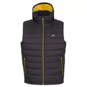 Trespass Mens Franklyn Padded Gilet (S) (Dark Grey)