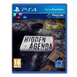 Hidden Agenda PS4 Game