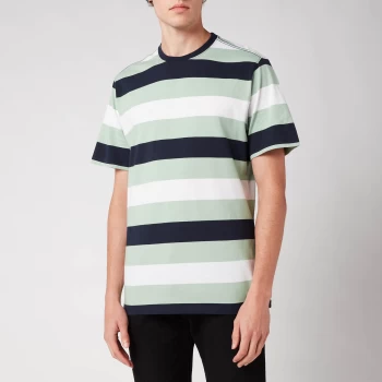 Barbour Mens Edwards Stripe T-Shirt - Navy - S