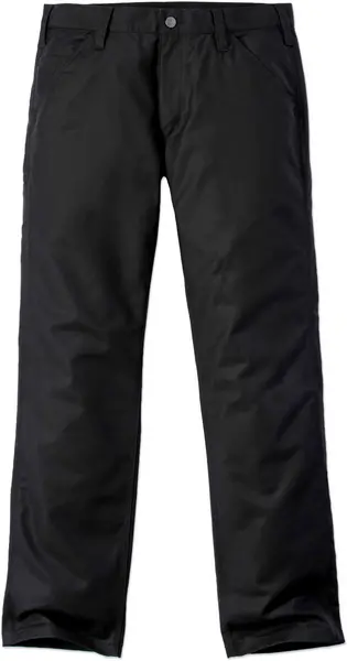 Carhartt Rugged Stretch Canvas Pants, black, Size 32