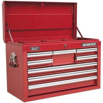 Sealey Superline Pro 8 Drawer Heavy Duty Tool Chest Red