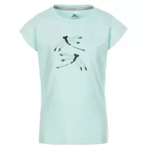 Trespass Childrens Girls Hapi T-Shirt (2-3 Years) (Pale Mint)