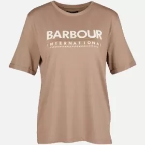 Barbour International Womens B.Intl Monaco Tee - Honey - UK 14