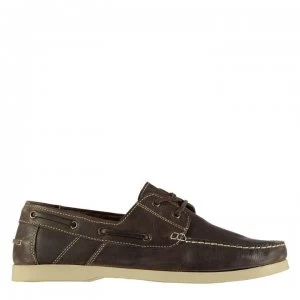 Firetrap Caravel Mens Boat Shoes - Brown