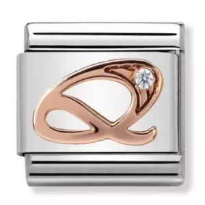 Nomination CLASSIC Rose Gold Letter Q Charm 430310/17