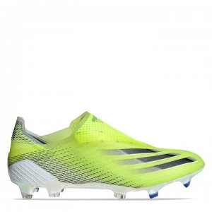 adidas X Ghosted+ FG Football Boots - SolYellow/Blue