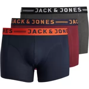 Jack and Jones 3 Pack Trunks Plus Size - Multi