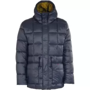 Barbour Fell Baffle Quilted Jacket - Blue