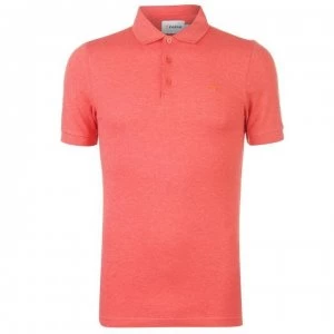 Farah Vintage Farah Blaney Pique Polo Shirt - Red Coat 633