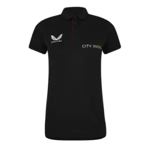 Castore Saracens Polo Shirt Womens - Black