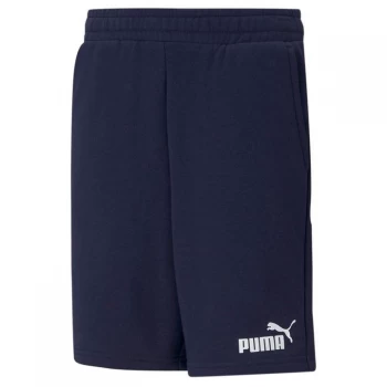 Puma No1 Fleece Shorts Junior Boys - Navy