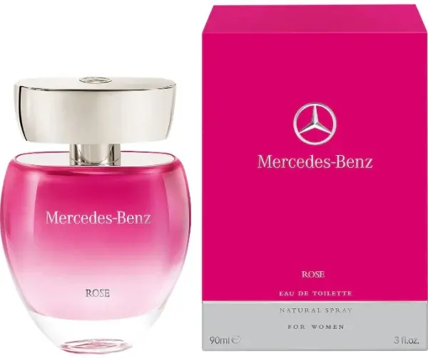 Mercedes Benz Rose Eau de Toilette For Her 90ml