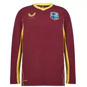 Castore West Indies LS Sweatshirt Mens - Brown