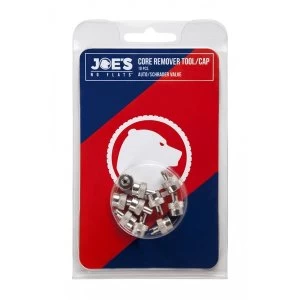 Joe's No Flats 10x PCs Auto Valve Key/Cap