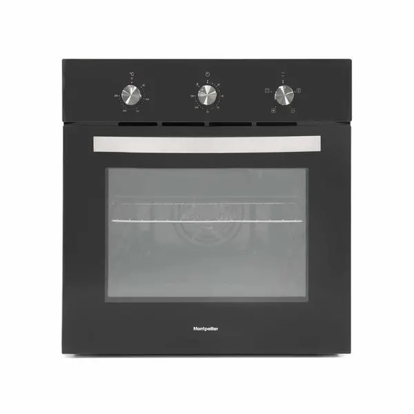 Montpellier Built-in Electric Single Oven Slim Depth Black MSFO59B