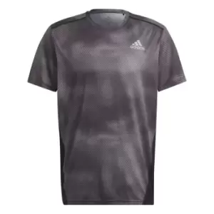 adidas OTR Running T Shirt Mens - Grey